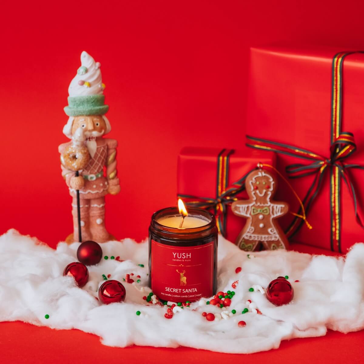 Świece sojowe świąteczne – YUSH candles & more Świece sojowe świąteczne - YUSH candles & more