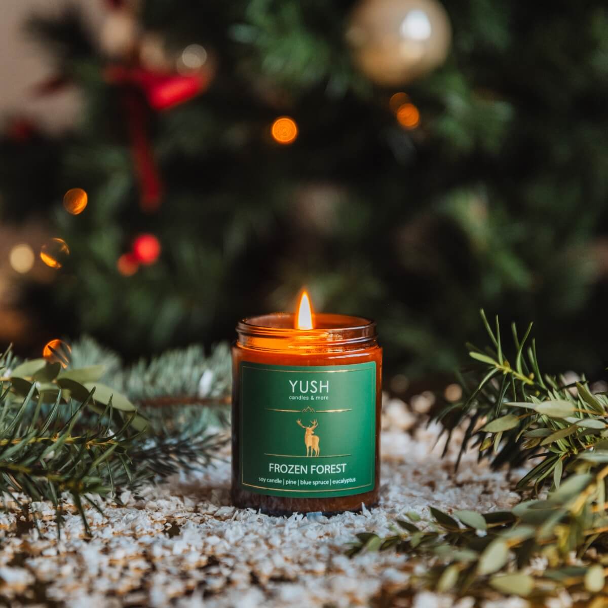 Świece sojowe świąteczne – YUSH candles & more Świece sojowe świąteczne - YUSH candles & more