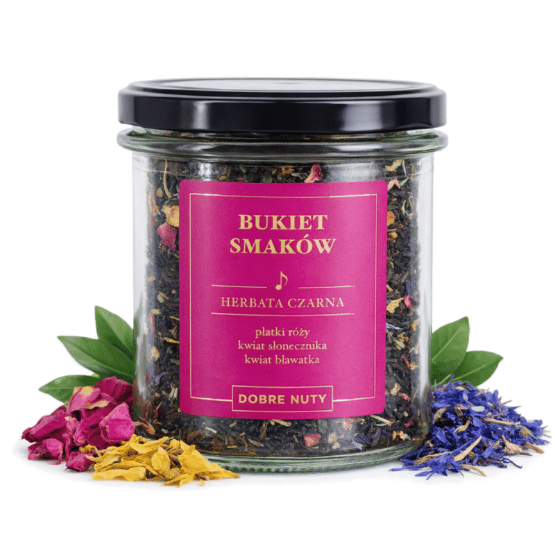 BUKIET SMAKÓW - HERBATA CZARNA - DOBRE NUTY 60G