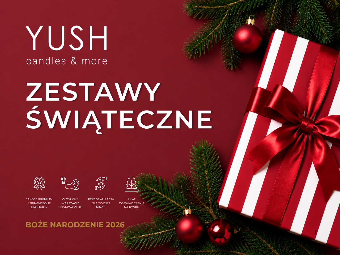 YUSH - ZESTAWY PREZENTOWE DLA FIRM - 2026