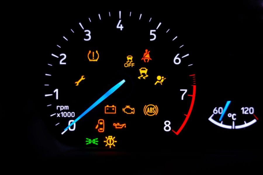 Kontrolka check engine